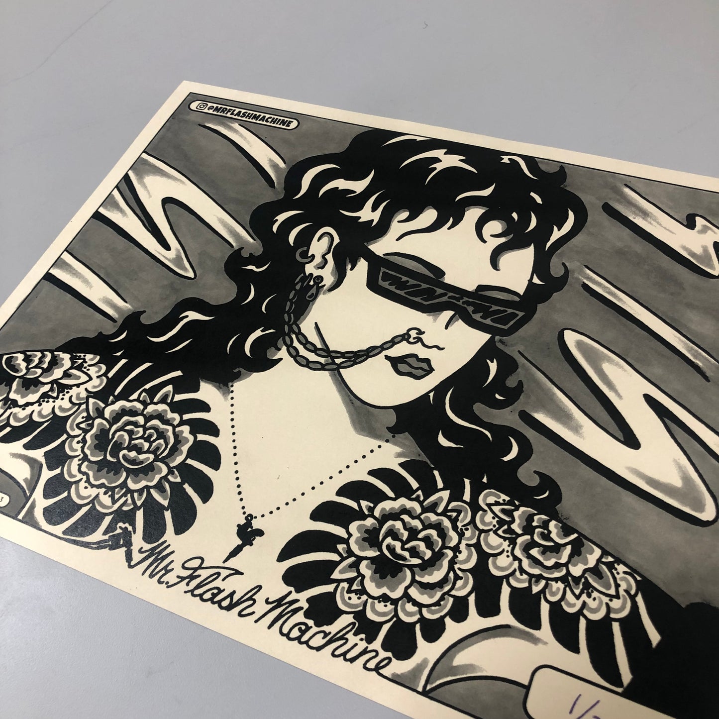 LED Neon Tattoo Machine "Vice Editon"