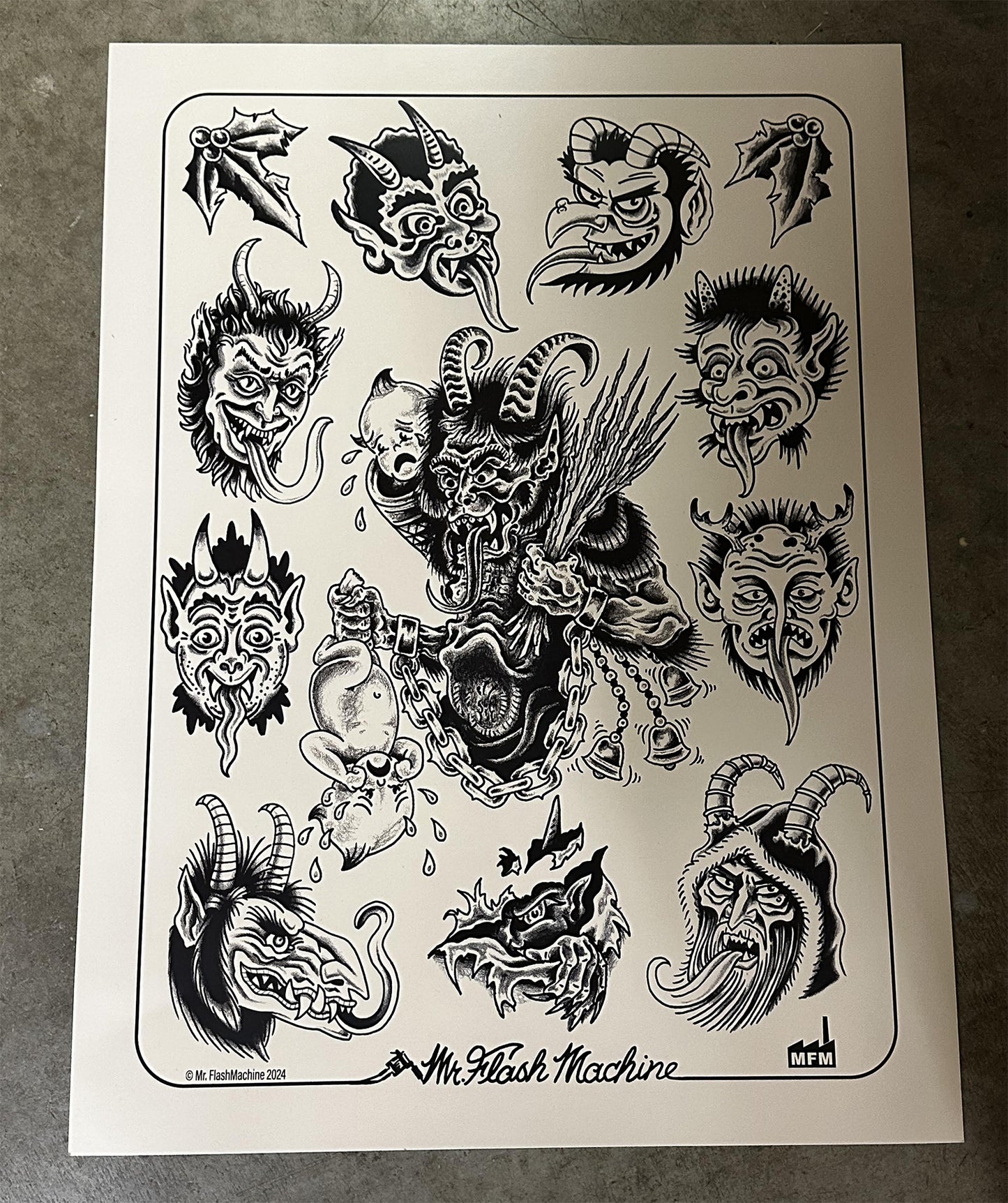 Krampus Long Sleeve + poster