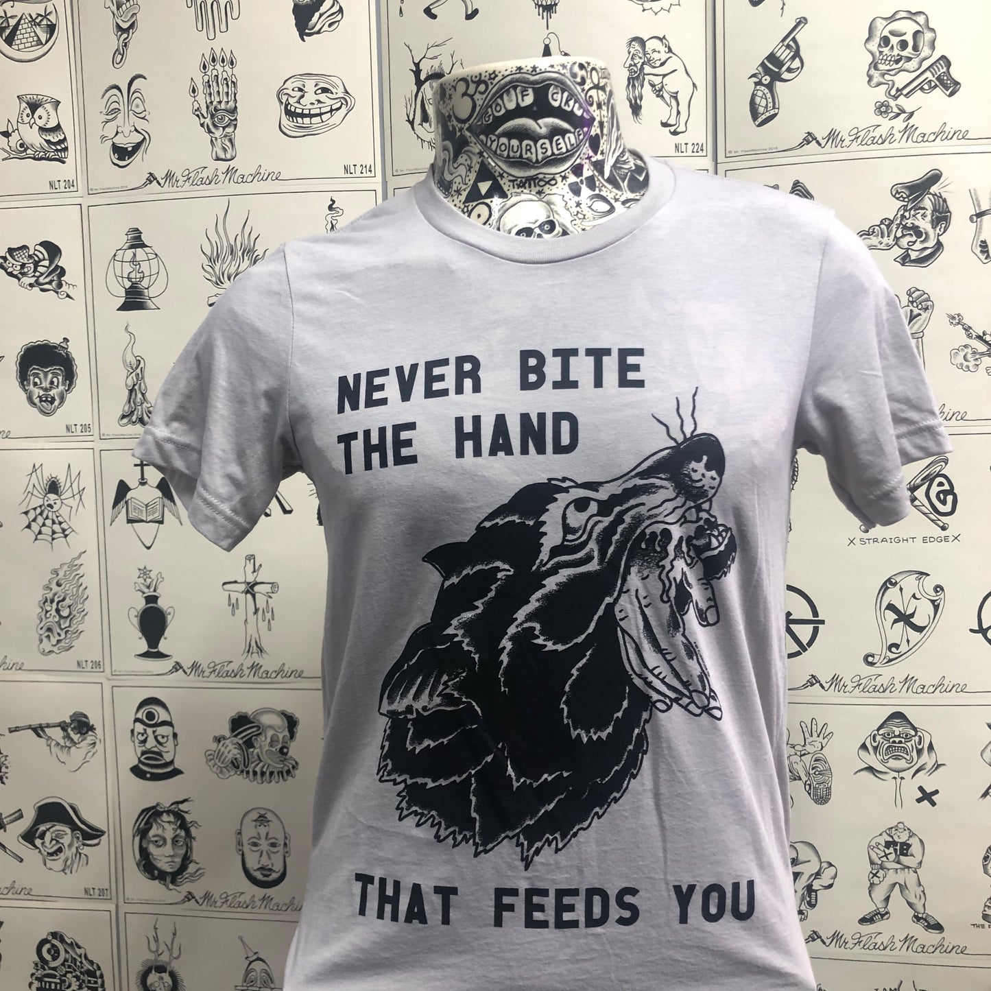 Never Bite The Hand That Feeds You T Shirt