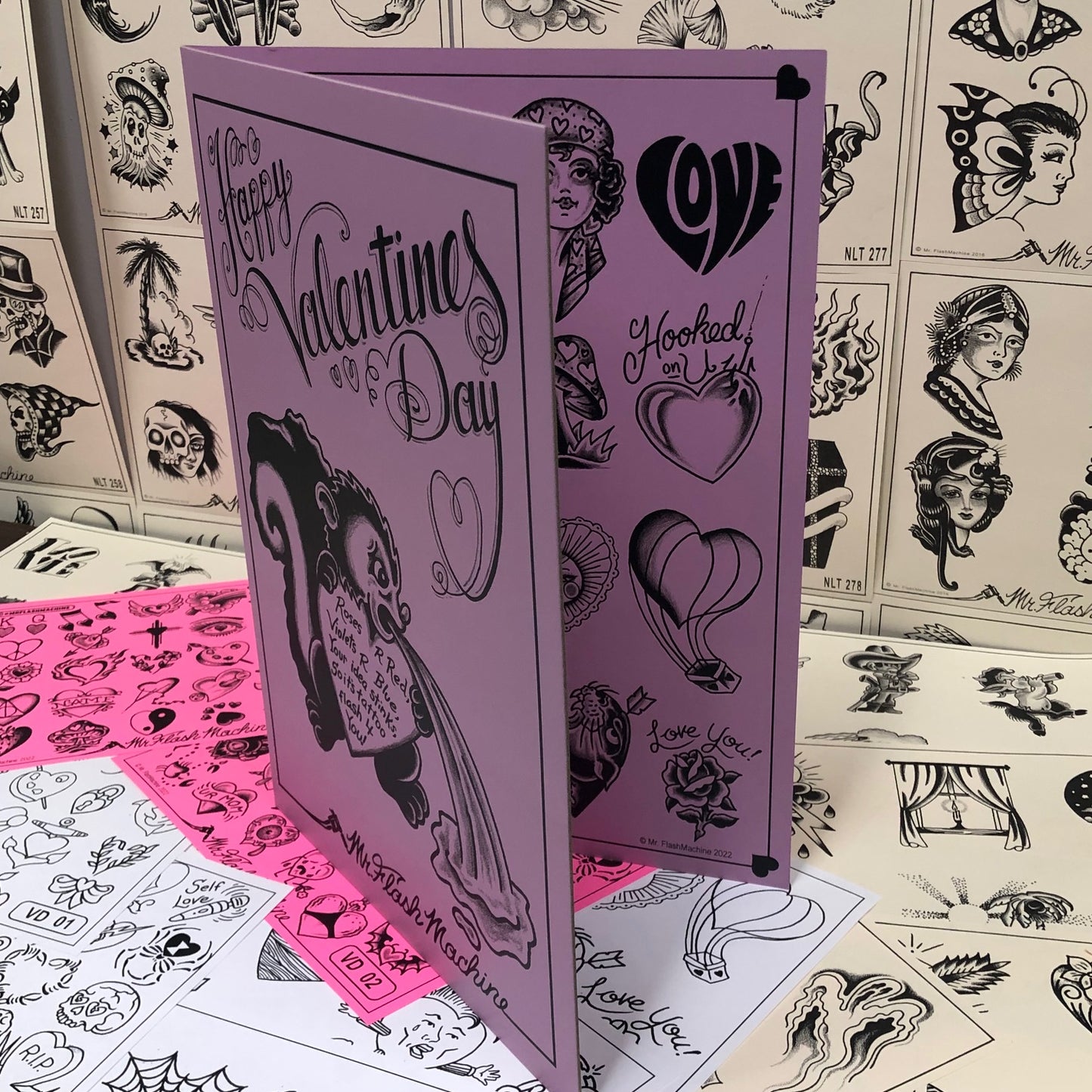 Valentine's Mini-Set + XL Flash Card!