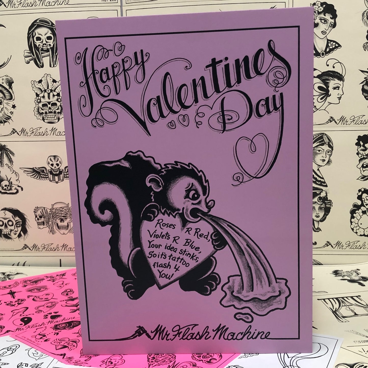 Valentine's Mini-Set + XL Flash Card!