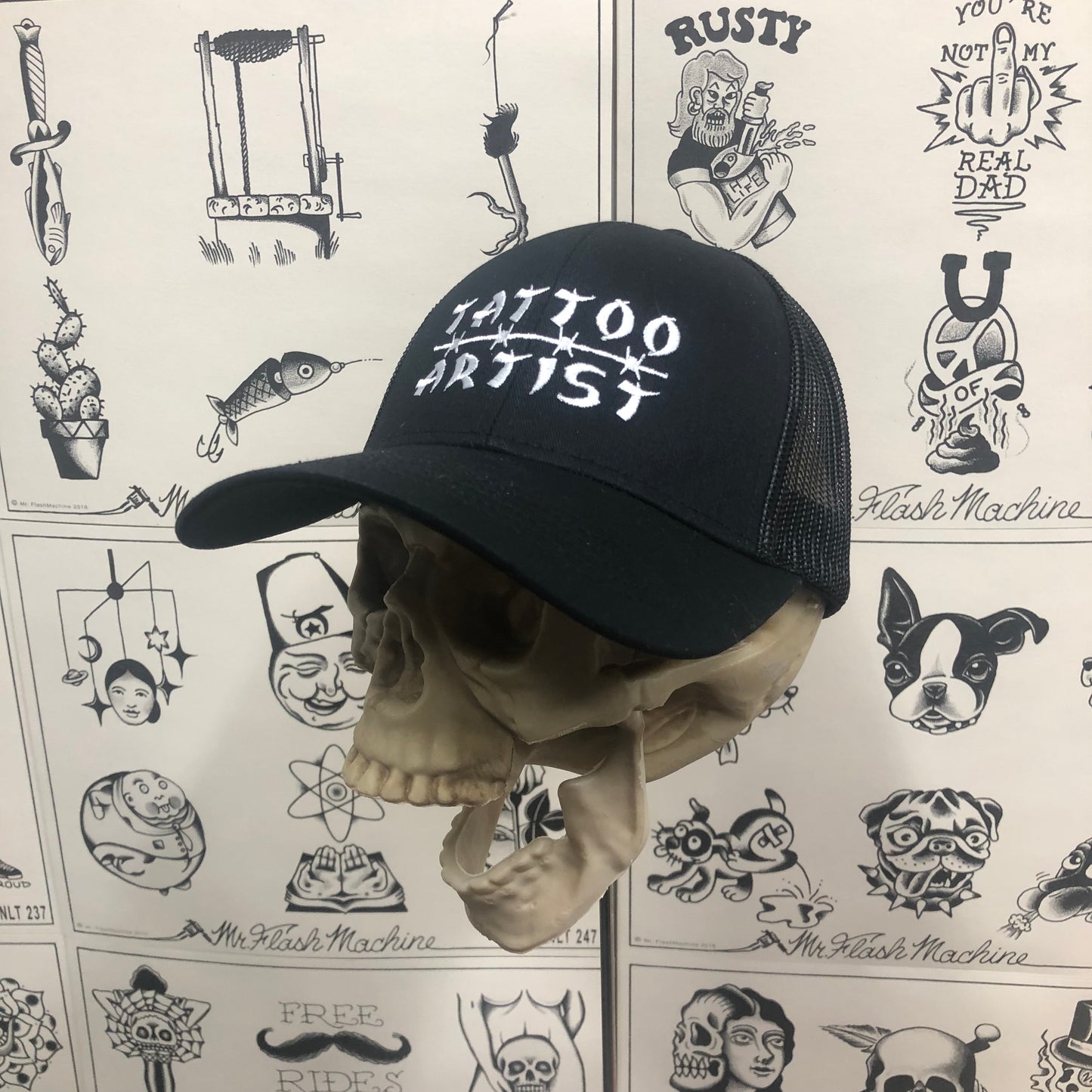 Tattoo Artist Embroidered Hat